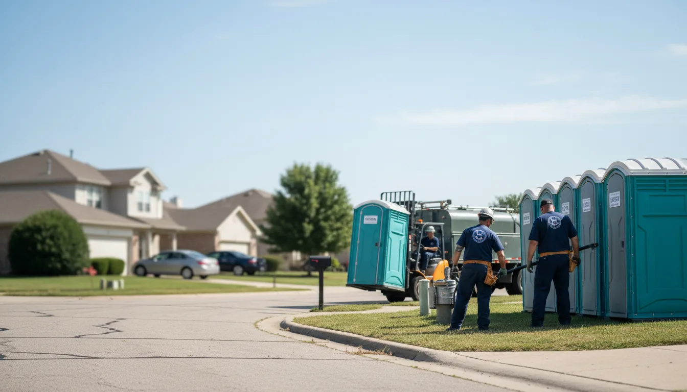 Porta Potty Rental in Athens, OH near me